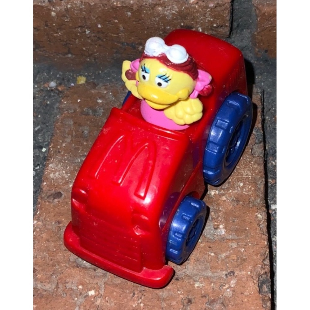 Vintage McDonalds Happy Meal Birdie the Early Bird Red Monster‎ Truck Toy 1990s